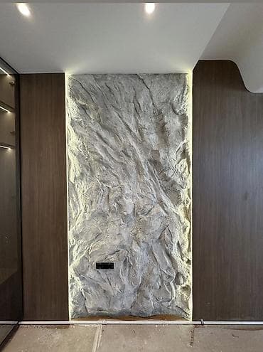 3d xalcalar: 3D Divar Dekoru, Qayalıq Effekt və Heykəllər Evinizi və ya — 7