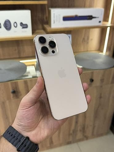 iphone planşet: IPhone 16 Pro Max, 256 GB, Desert Titanium, Simsiz şarj — 2