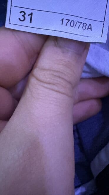 qadin tumanlari sekilleri: Cins şalvar, Versace, S — 6