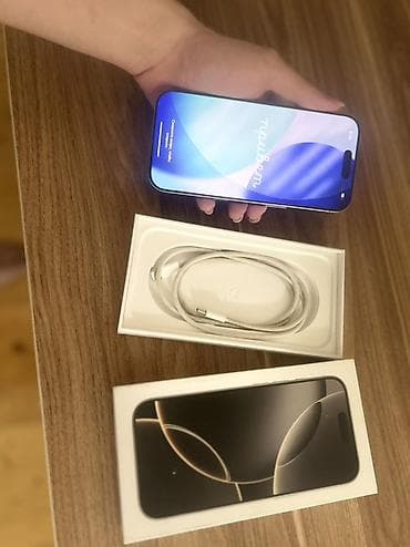 npad 16: IPhone 16 Pro, 128 GB, Natural Titanium, Simsiz şarj — 6