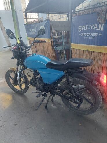 запчасти mitsubishi space star: Moped/Motosiklet – mavi rəngli, şəhər və qısa məsafələr üçün praktik — 1