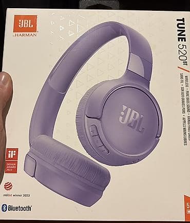 simsiz qulaqcıq: Yeni Simsiz (Bluetooth) Qulaqcıqlar, JBL, rəng - Bənövşəyi — 1