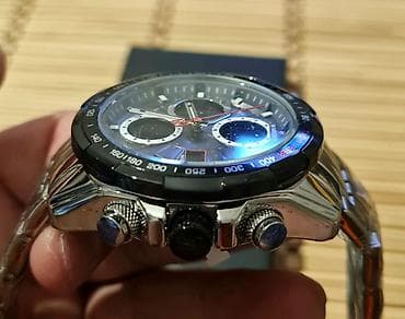 hs01 smart watch: Yeni, Qol saatı, NaviForce, rəng - Gümüşü — 9