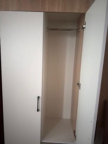 işqaf: 2 qapılı, Siyirməli, Ağ, Digər material, Açılan, Düz dolab — 3