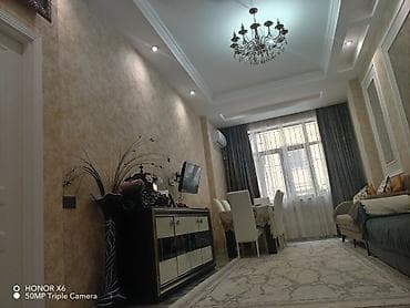 kiraye evler ecemi 20 yanvar: 3 otaqlı mənzil – zövqlü dizayn və geniş planlama - İşıqlı, uzun zal — 1