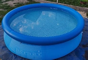 Elektron Nasos Hediyye. Intex 2.44 × 0.61 m şişmə hovuz 🌊 Yay