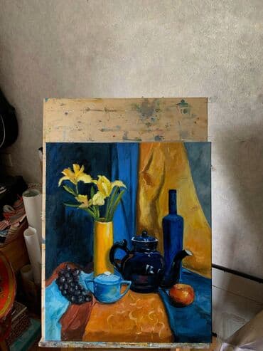 Натюрморт маслом 50х60
Yağlı boya naturmort lalafo.az -da Натюрморт маслом 50х60
Yağlı boya naturmort