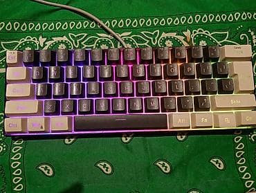mini kompyuter: RGB işıqlandırmalı kompakt kompüter klaviaturası. Klaviatura kiçik — 3