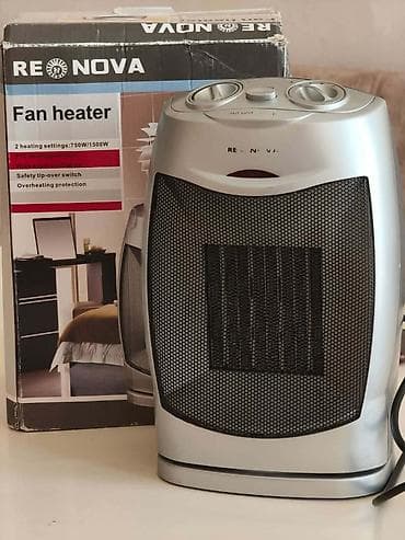 orbit smart tv: RE:NOVA Fan Heater - Güc: 2 istilik rejimi – 750W və 1500W - — 1
