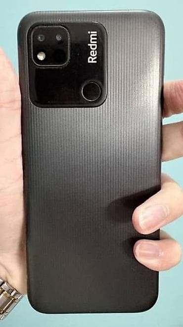 Redmi 10A, 128 GB, rəng - Qara, Barmaq izi