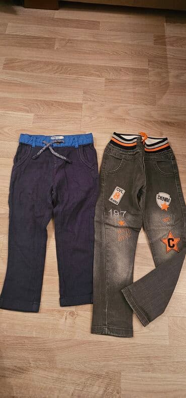 Сарафаны: Джинсы, Для мальчиков, 3 - 4 года — 1