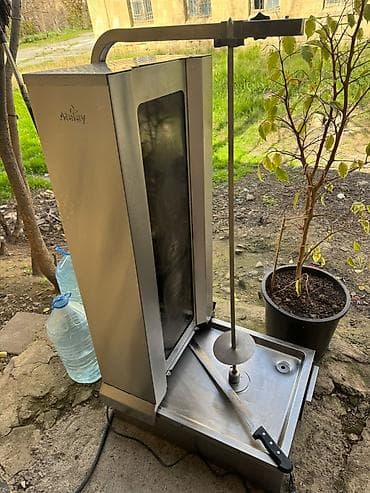 dograyici blender: Doner/Kebab şişi üçün peşəkar vertikal elektrik qızdırıcılı aparat - — 2