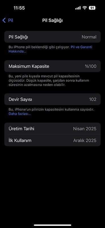 IPhone 15, 128 GB, Yaşıl, Face ID, Sənədlərlə, Zəmanət — 5