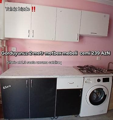 пес 3: Metbex mebeli birbasa anbardan satis umumi 2 metr endirimle cemi 235 — 9