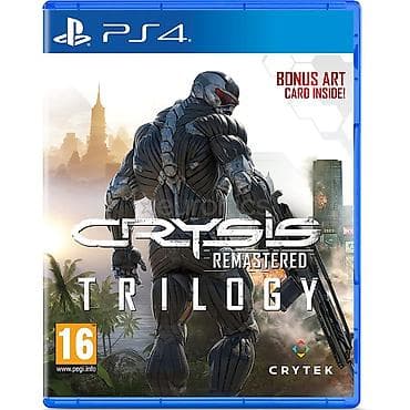 Видеоигры и приставки: PS4 üçün Crysis Remastered Trilogy – fiziki disk. Məzmun: - Crysis — 1