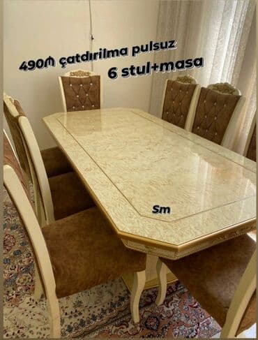 складные стулья: Dördbucaq masa, Qonaq otağı üçün, Zəmanətli — 7