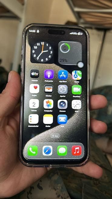 iphone kabel: IPhone 17 Pro Max, 1 TB, Deep Purple, Simsiz şarj — 3