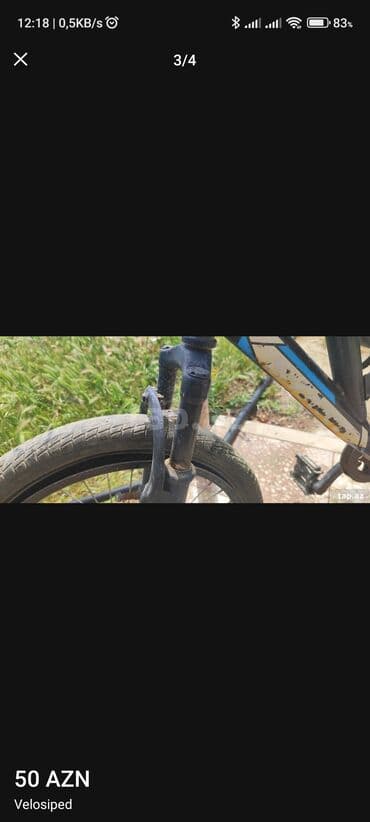 велосипеды с надувными колесами: Velosiped – dağ/şossə tərzi, uşaq/yeniyetmə ölçülü. Xüsusiyyətlər: - — 3