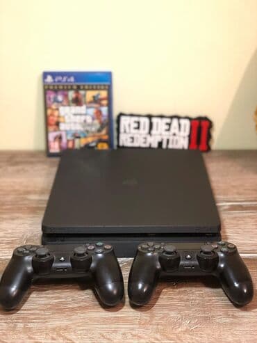 Proton: Playstation 4 slim 500 gb yaddaş Üzərində 2 ədəd original pult — 1