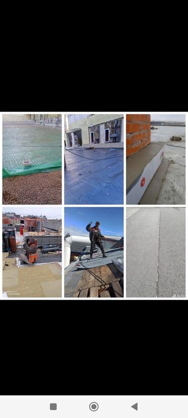 Sifarişlə əl işləri: Bizim ustalar dam örtüyünün təmiri, hidroizolyasiya və istənilən — 5