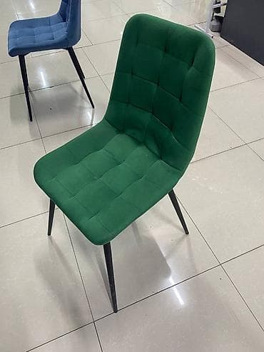 Mətbəx üçün, Qatlanmayan, rəng - Göy Stul