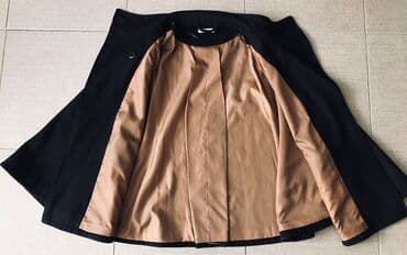 пальто зимнее: Пальто-пончо “Promod”, на подкладке. Свободный размер, от S до L, по — 3