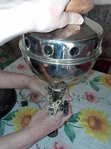 Yerimək üçün arabalar, çəliklər, əsalar, rollatorlar: Reflektorlu terapevtik lampadır "Mavi lampa" Işləyir heç bir problemi — 2