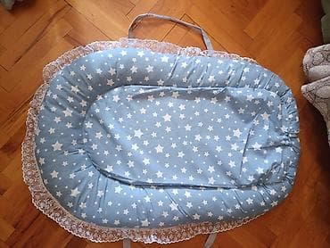 Ulduz naxışlı körpə yuvası (baby nest) - İkiüzlü dizayn: bir tərəfi — 2