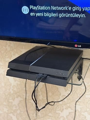 Sony PlayStation 4 (PS4) oyun konsolu seti Kablolari hamsi var 1