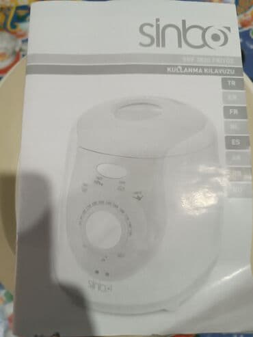 fritur: Sinbo elektrik fritürü – dərin qızartma üçün. Xüsusiyyətlər: - Model — 6