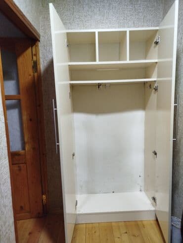 Masalar və oturacaqlar: İşlənmiş, Açılan, 2 qapılı Düz dolab, Qarderob, paltar dolabı, Azərbaycan — 3