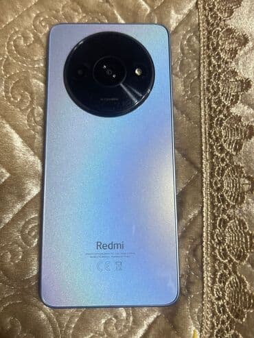 Повербанки: Redmi A5, 128 ГБ, цвет - Голубой, Битый — 1