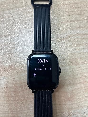 Qol saatları və aksesuarlar: Smart saat, Amazfit, rəng - Qara — 4