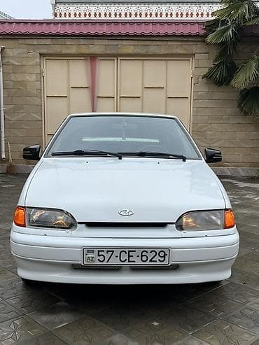 teker disk: LADA Samara 2114, ağ rəng, 5 qapılı hetçbek. Mühərrik və ötürmə: - — 1