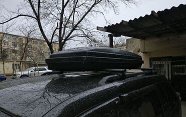 vaz 21 010: Avtomobil üçün 550 litrəlik dam baqajı (roof box) + aksesuarlar dəsti — 3