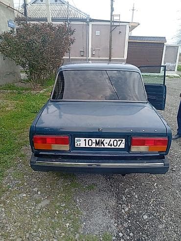 mercedes panorama 2007: VAZ 2107 sedan - Kuzov: 4 qapılı sedan, tünd mavi rəng - Mühərrik — 2