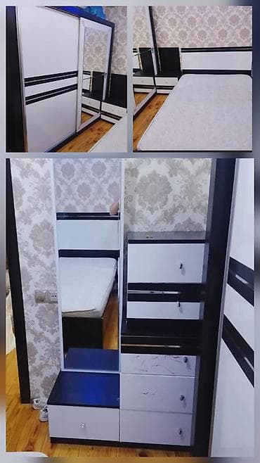 yataglar: Yataq Dəsti satılır qiyməti 400 manat dəstə daxildir dolab taxt termo — 1