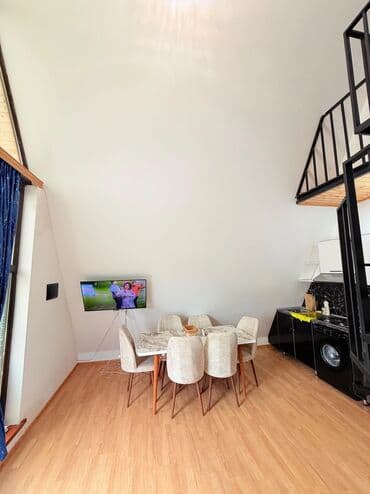 stul ev ucun: Qonaq otağı üçün, Açılmayan, Dördbucaq masa, 6 stul — 4