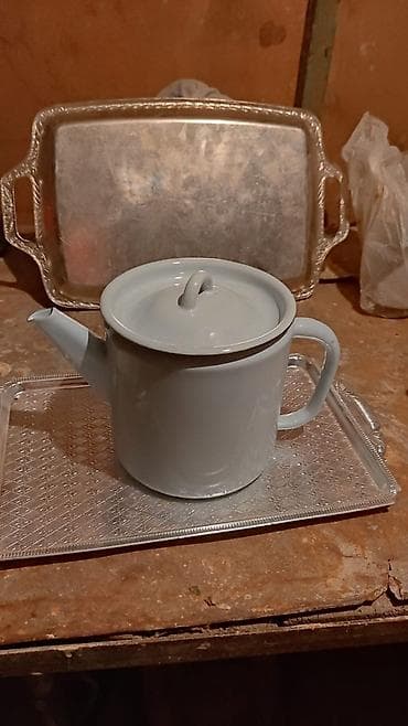 caydan: Çay dəsti, rəng - Narıncı, Metal — 3