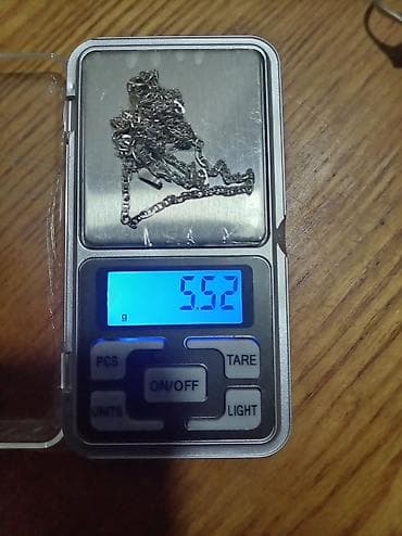 Zərgərlik əşyaları: Dəstə daxildir: Sep, Gümüş, 925 Əyar, 5 g — 2