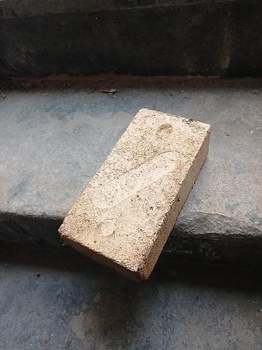 iran pec: Yanmış gil/kərpic blok - Material: klassik gil əsaslı, sobada — 1