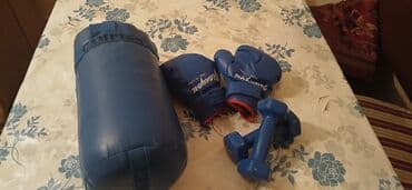 Boks torbası və əlcəklərdən ibarət bu dəst evdə və ya idman zalında