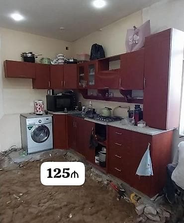 *125₼ MƏTBƏX mebeli :-TƏCİLİ SATILIR*‼️ ÖLÇÜ:-3 ÜZƏRİNDƏ VERİLİR:-qaz