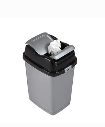 zibil qutusu: Ofis və ev üçün zibil qabı – praktik və rahat Plastik zibil qutusu – — 9