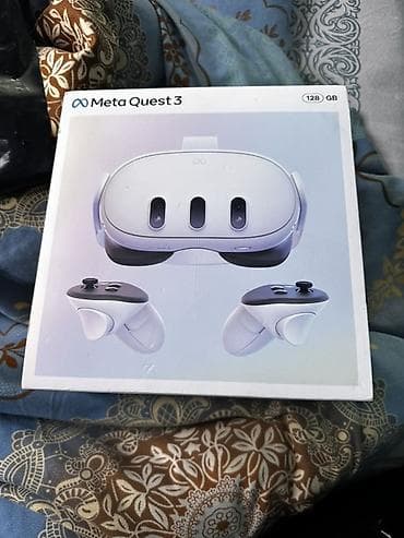 vr gözlük: Meta Quest 3 VR eynəyi – 128 GB 2 gündür alınıb yeni kimidir ps 5 lə — 1