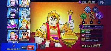Brawl Stars hesabı – yüksək kuboklu və nadir m - Kupa yolu: 32,164 - — 5