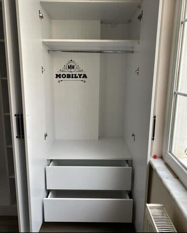 реклама корпусной мебели: Новый, Распашной, Прямой шкаф, Гардеробный шкаф, Азербайджан — 4