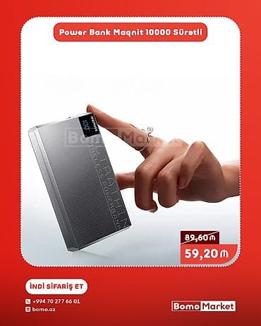 remax mp3 player: Powerbank 10000 mAh, Yeni — 1