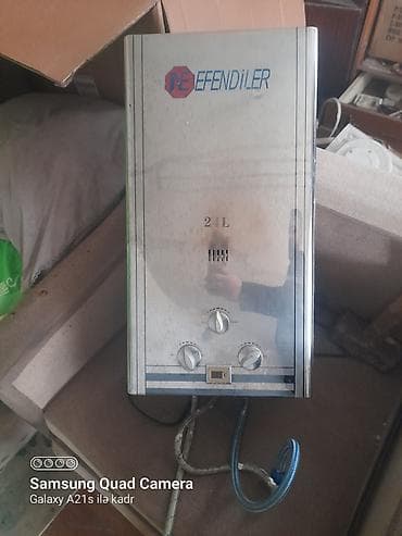 Аристоны: Efendilər markalı qazla işləyən su qızdırıcısı (geyzer) - Tutum: 24 L — 2