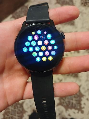 smart saat t800: Ağıllı saat – dairəvi sensor ekran və silikon qayışlı. Xüsusiyyətlər — 1